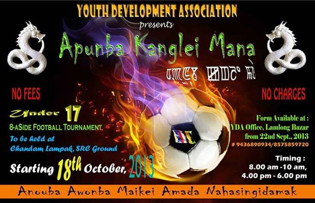 Apunba Kanglei Mana Under 17 8-Aside Football Tournament.