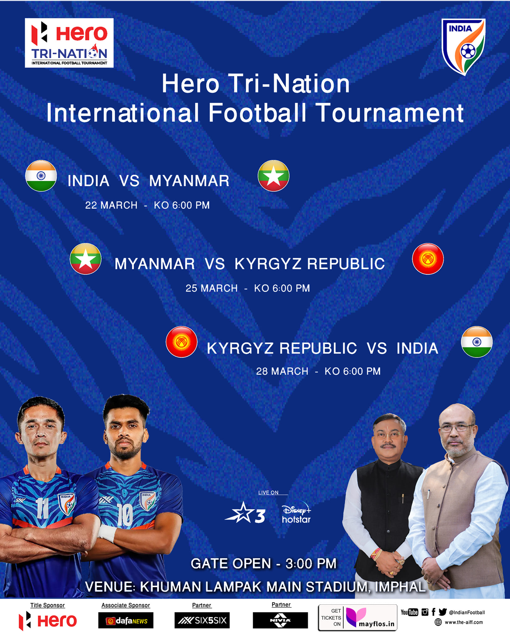 Hero Tri-Nation International Tournament