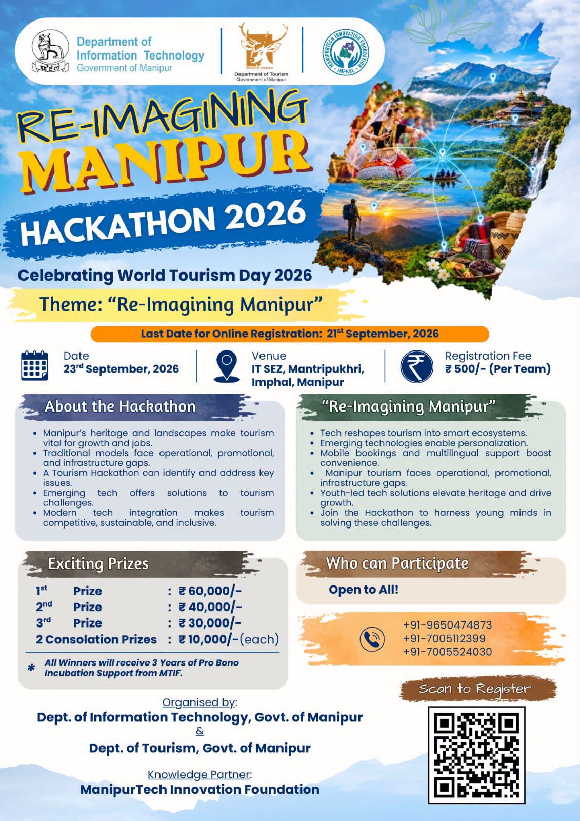 RE-IMAGINING MANIPUR – HACKATHON 2026