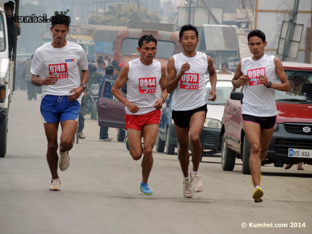 8th MEGA MARATHON MANIPUR 2014