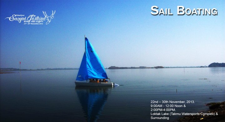 Sail Boating at Loktak Lake